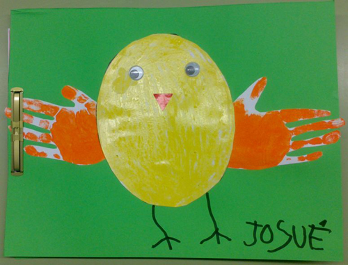Portada del Álbum de P4 del 2º Trimestre del curso 2012-2013 de la Escola Misericòrdia de Reus, en la provincia de Tarragona.